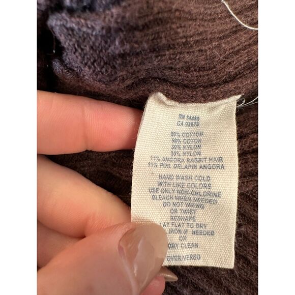 Vintage Y2K American Eagle 100% Cotton Brown Sweater Size XS - Picture 4 of 4